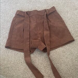 Mini molly tie shorts